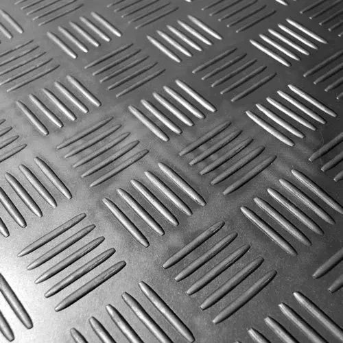 Gym/Garage Rubber Flooring Mat Checker design 2m width up to 10m length
