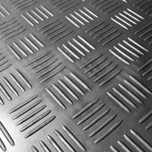 3MM Rubber Flooring Matting Heavy Duty Ma Anti Slip 5 bar Checker 1.2M wide